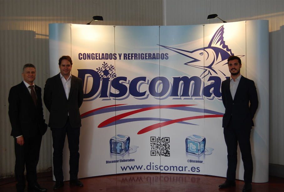 Discomar recibe la visita del alcalde de torrejón de ardoz