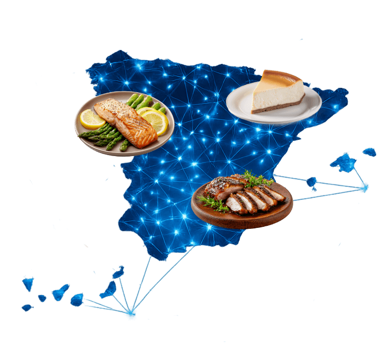 distribución de productos congelados