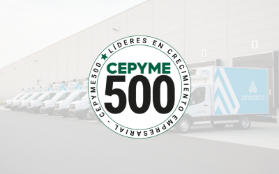 Anedilco, reconocida como empresa CEPYME500 2026