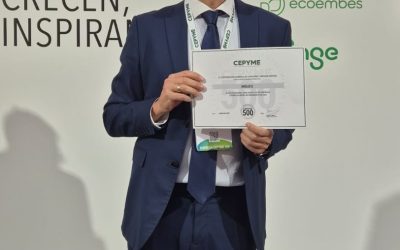 Anedilco recibe el reconocimiento CEPYME500 2026 en la Bolsa de Madrid